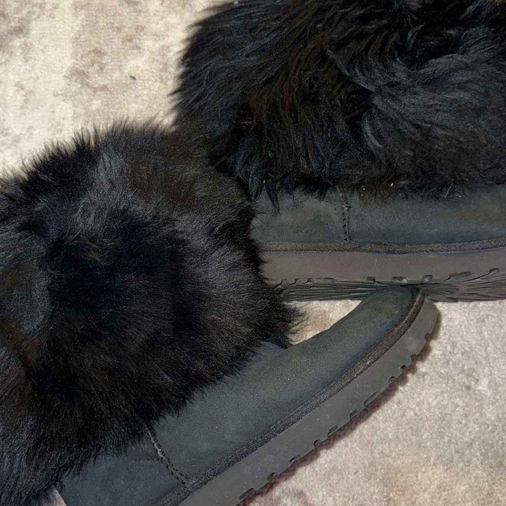 Fur Ugg boots
